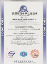 質(zhì)量管理證書